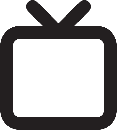 tv outline icon