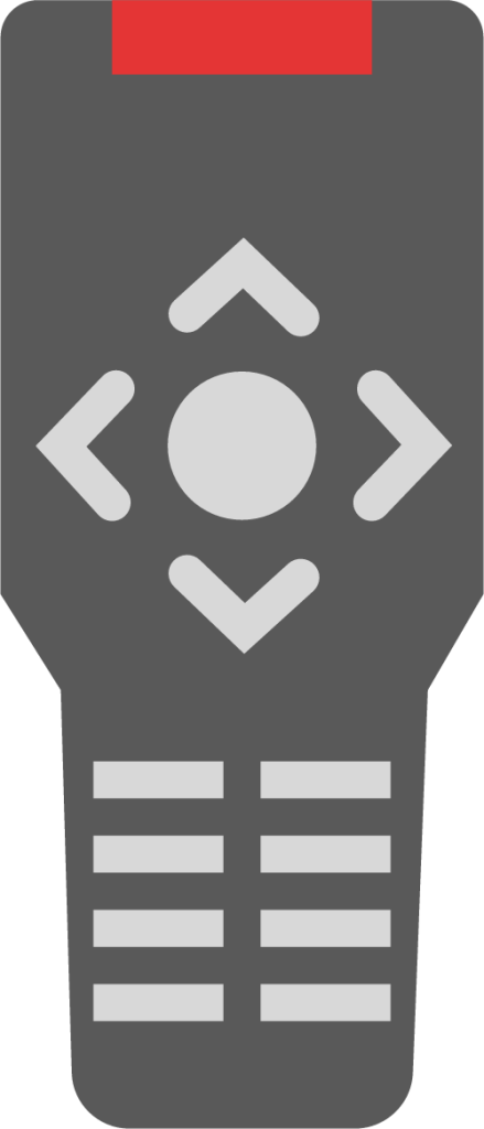 tv television remote icon
