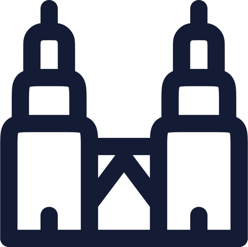 twin tower icon