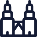 twin tower icon