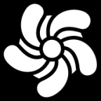 twirly flower icon