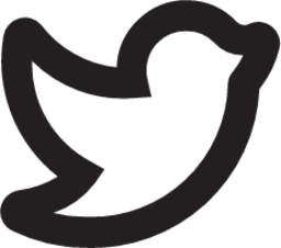 twitter outline icon