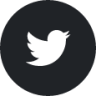 twitter (rounded filled) icon