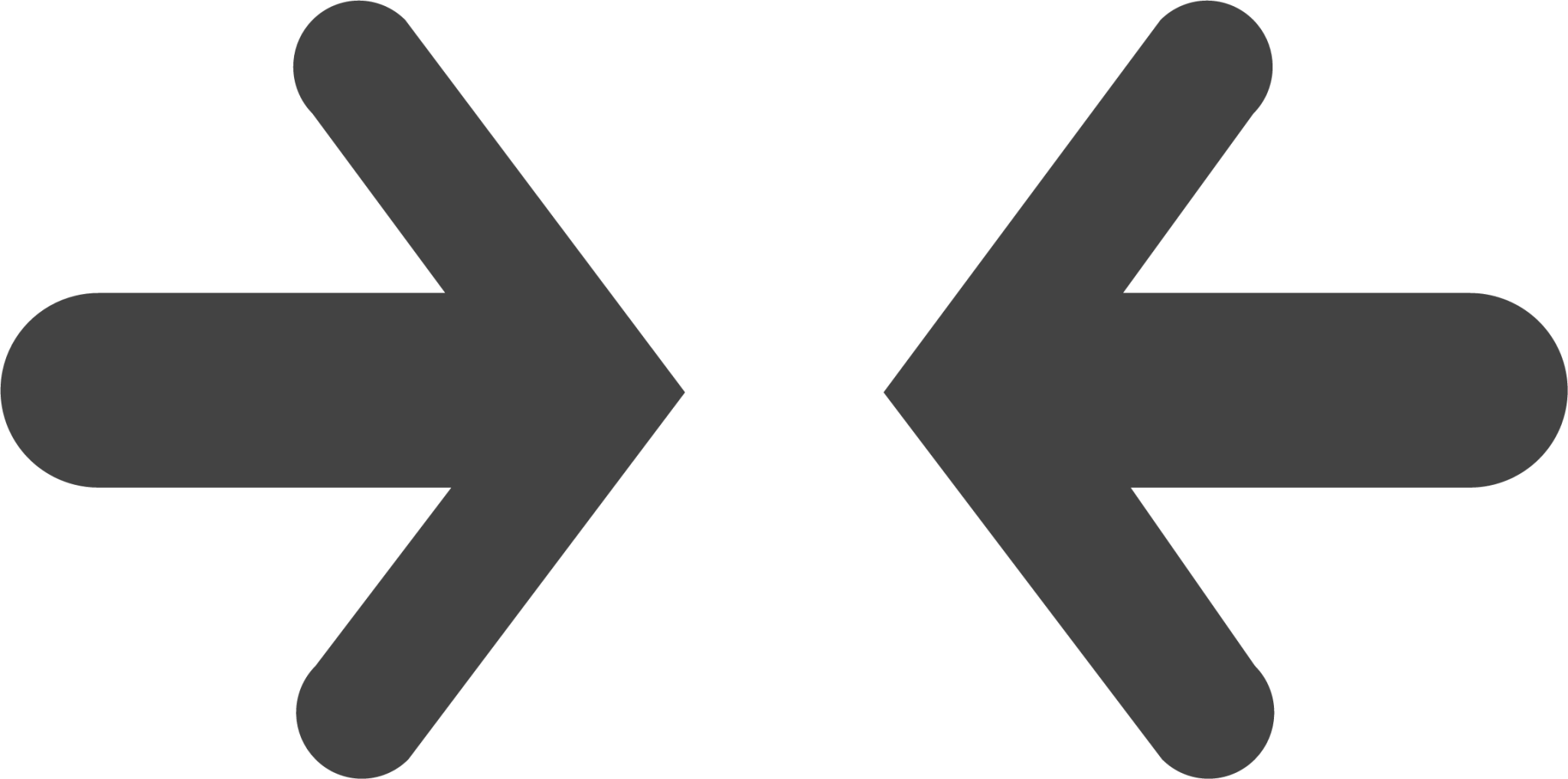 two arrow in left right icon