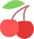 two cherries icon