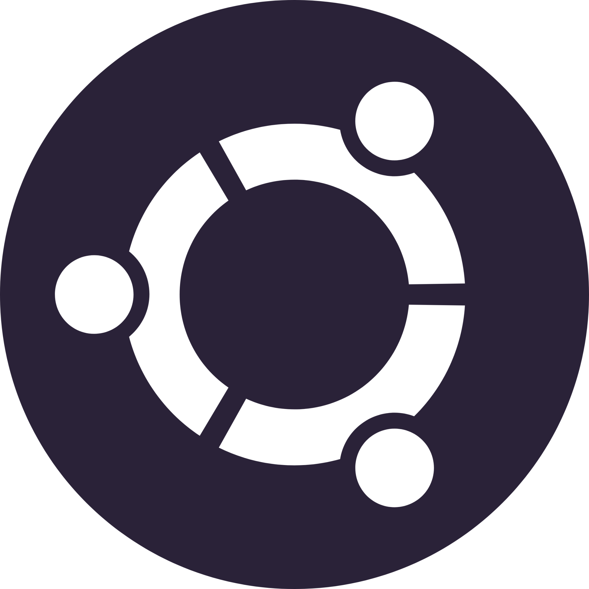 ubuntu fill icon