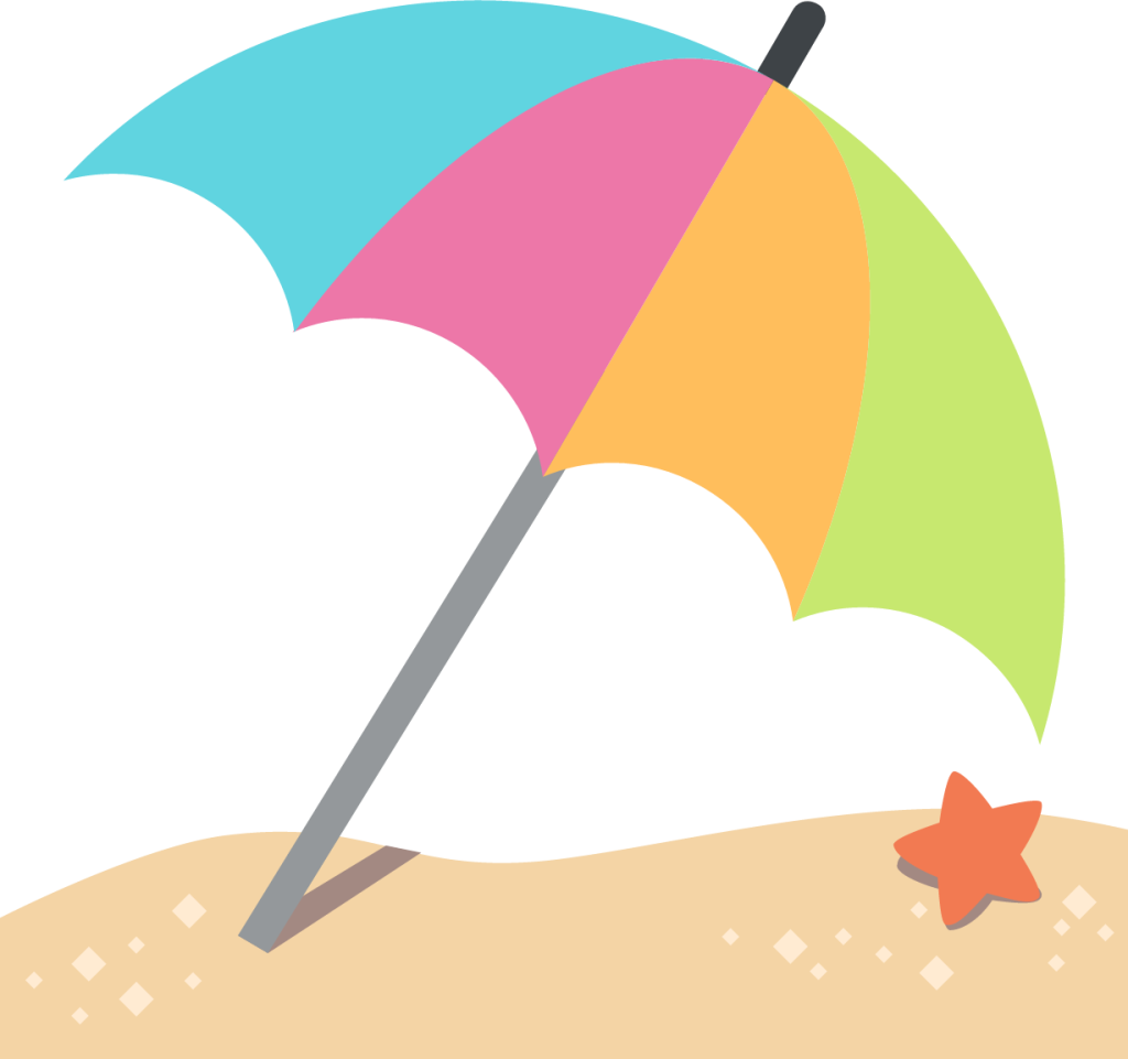 umbrella on ground emoji