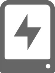 uninterruptible power supply symbolic icon
