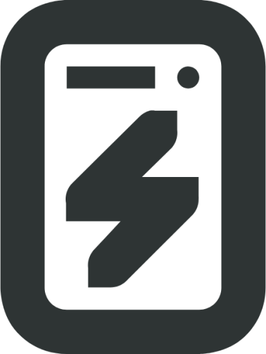 uninterruptible power supply symbolic icon