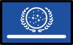 united federation of planets flag (star trek) emoji