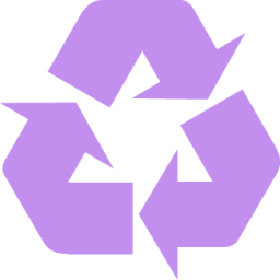 universal recycling symbol emoji