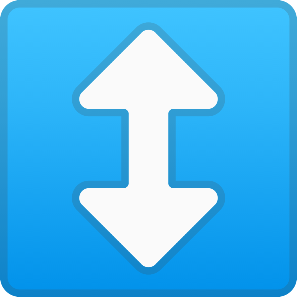 up-down arrow emoji