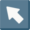 up-left arrow emoji