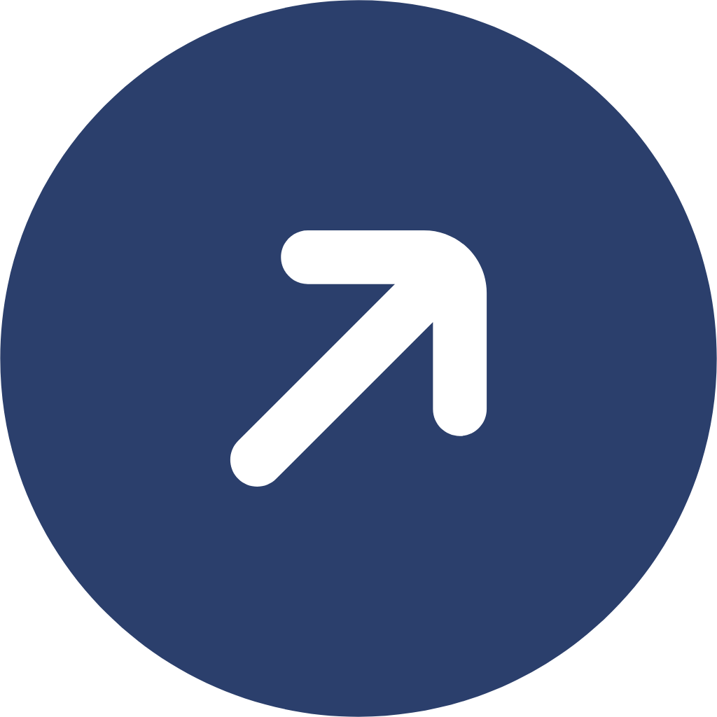 up right circle icon
