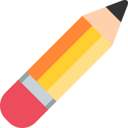 upper right pencil emoji