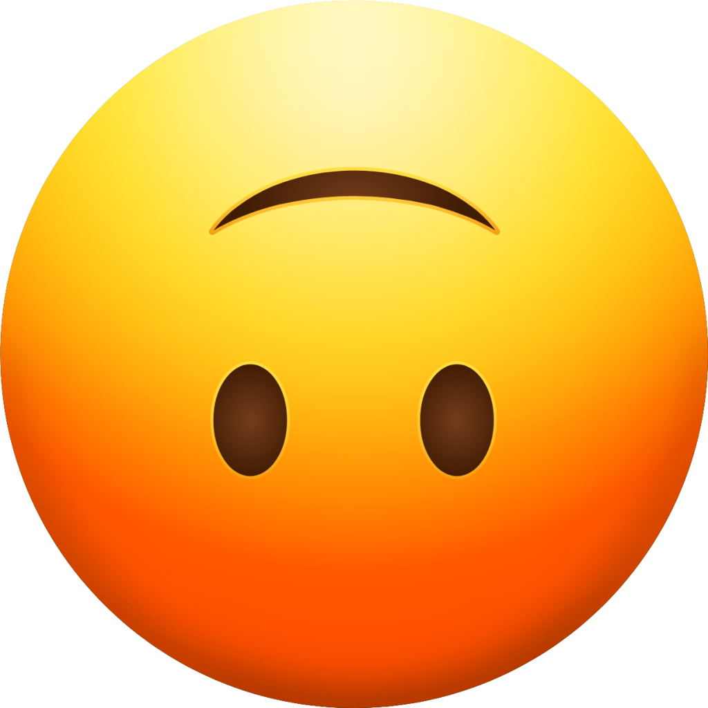 Upside Down Face emoji