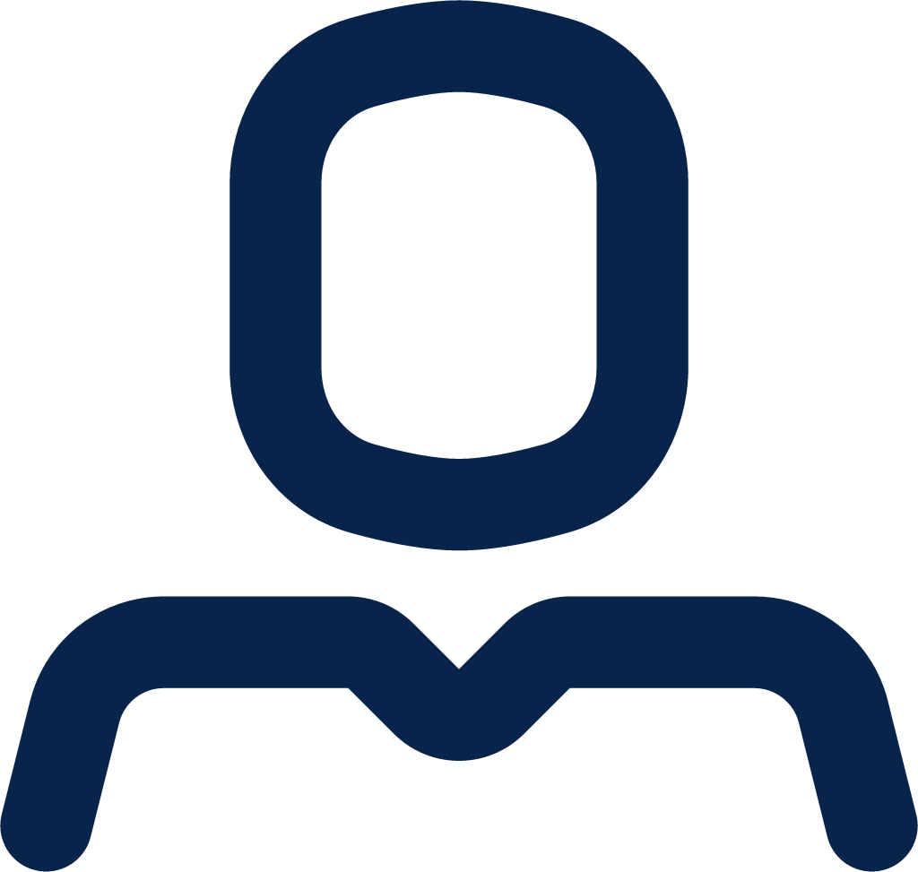 user 5 line icon