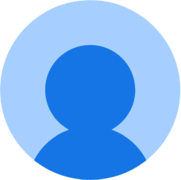 user circle single icon