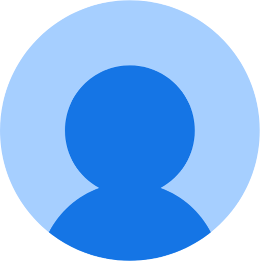 user circle single icon