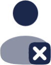 User Cross icon