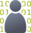user digital person icon