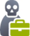 user employee zombie icon