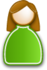 user female icon
