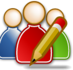 user group rights edit icon