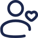 User Heart icon