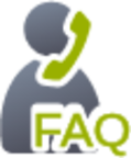 user helpdesk faq icon