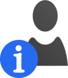 user info icon