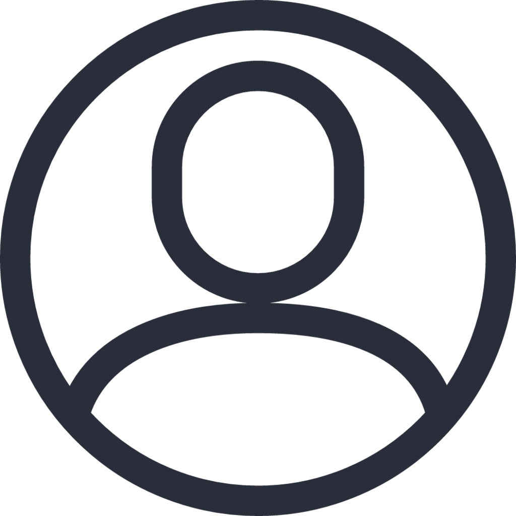 user male circle icon
