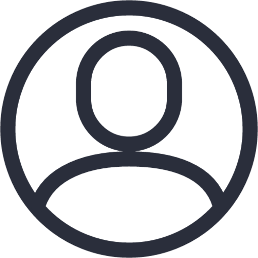 user male circle icon