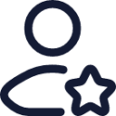 user star icon