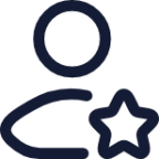 user star icon