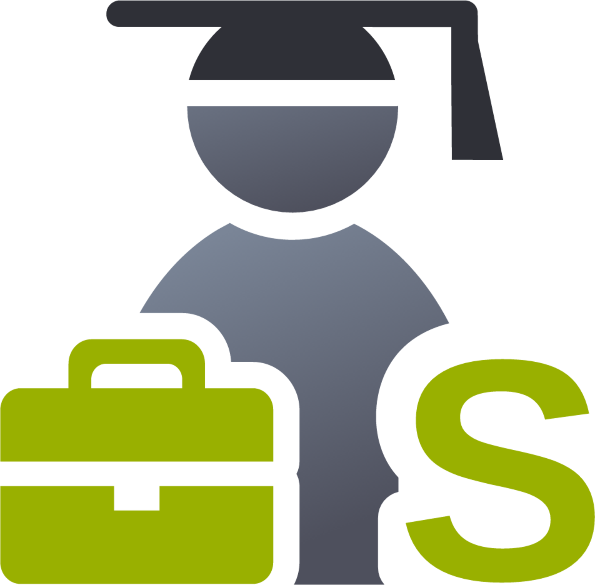 user student assistant icon