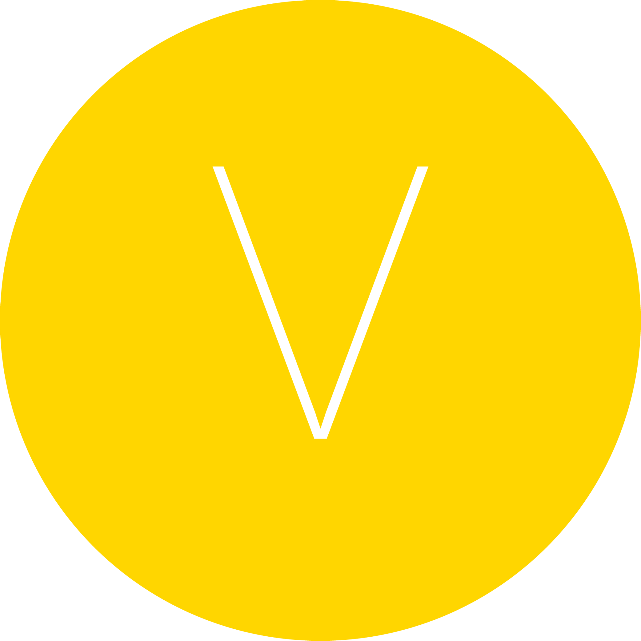 V letter icon