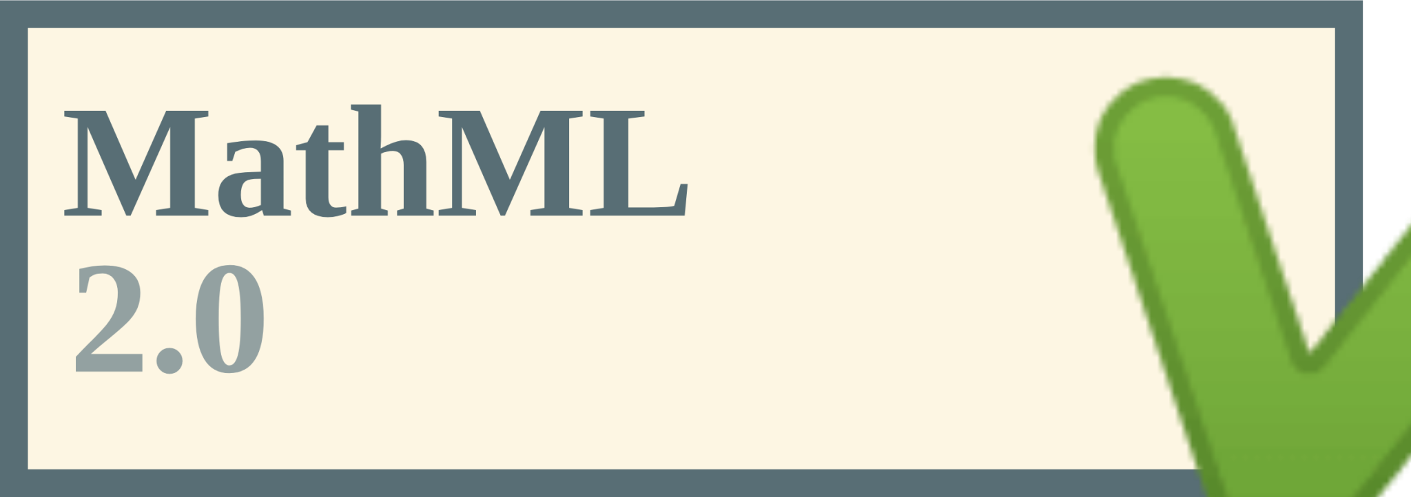 valid mathml20 v icon