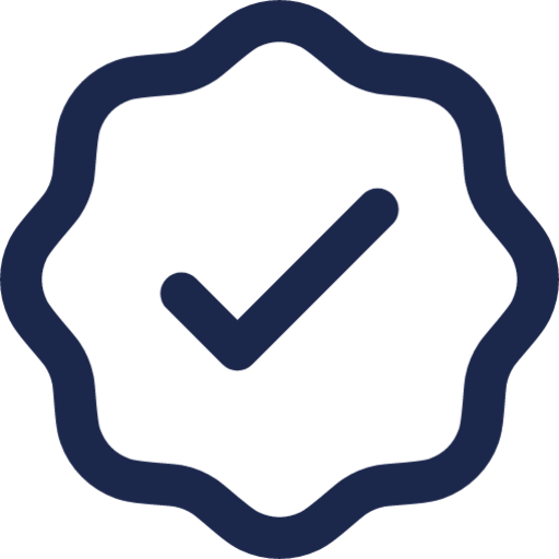 Verified badge blue tick transparent png