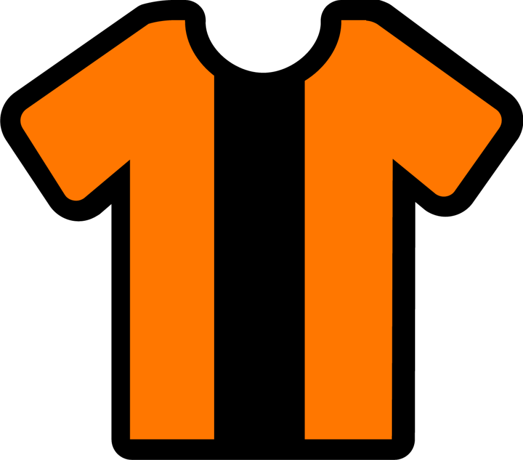 vertical orange black icon