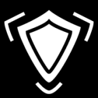 vibrating shield icon