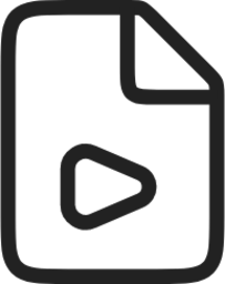 Video file light icon