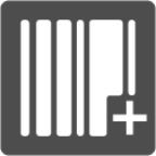 view barcode add icon
