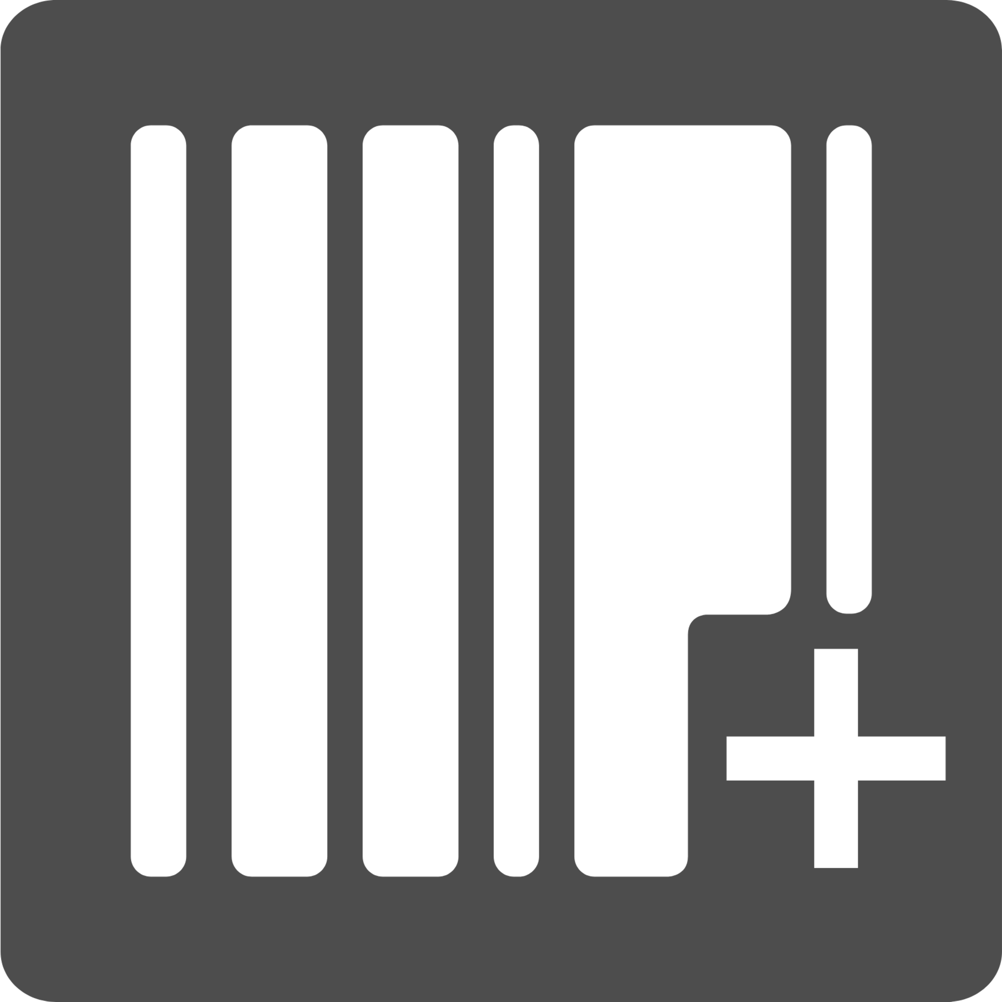 view barcode add icon