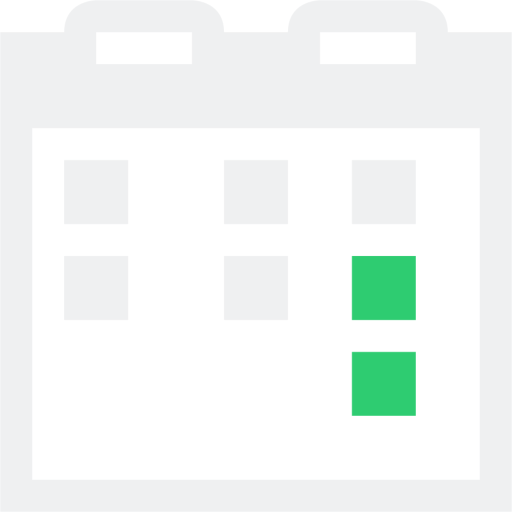 view calendar upcoming days icon