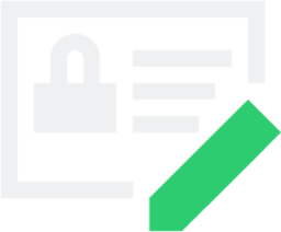 view certificate sign icon