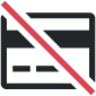 view financial account credit card closed icon