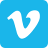vimeo rounded icon