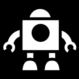 vintage robot icon