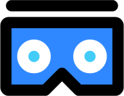 virtual reality glasses icon